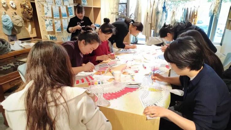 她魅力‖三八节团建巧手传非遗巾帼绽芳华